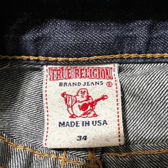 Men’s True Religion Ricky Flap Straight Jeans - Picture 12 of 16